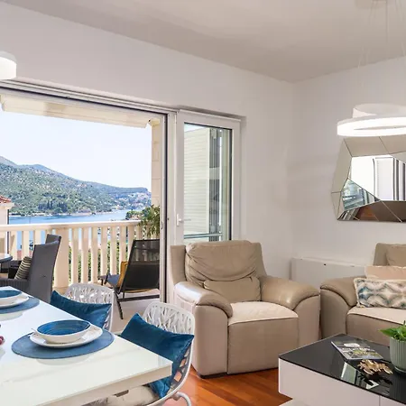 Seaview With Free Garage Parking 2 Min To Near Dubrovnik *