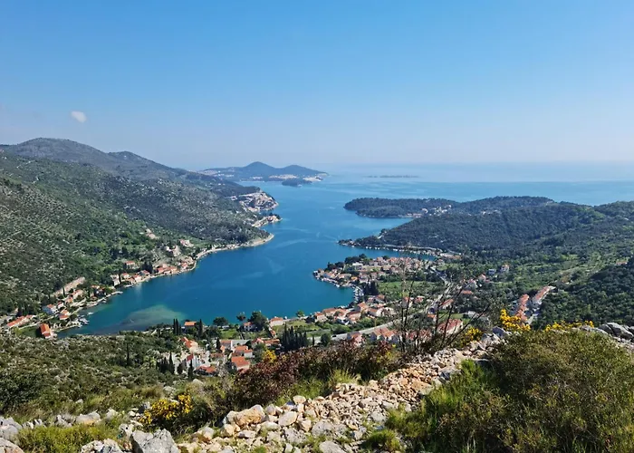 Seaview With Free Garage Parking 2 Min To Near Dubrovnik Апартаменты *