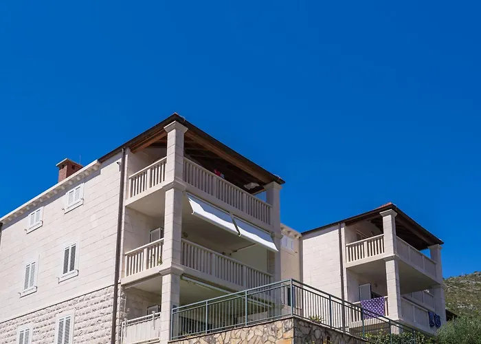 Апартаменты Seaview With Free Garage Parking 2 Min To Near Dubrovnik Затон