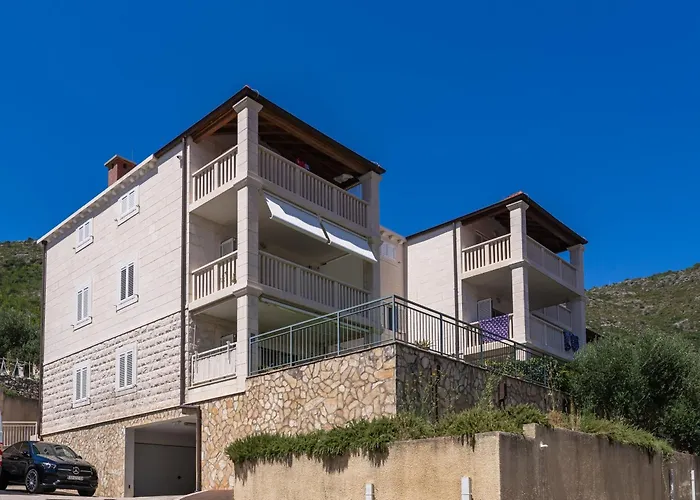 Апартаменты Seaview With Free Garage Parking 2 Min To Near Dubrovnik *