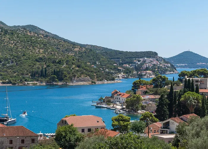 Апартаменты Seaview With Free Garage Parking 2 Min To Near Dubrovnik Затон